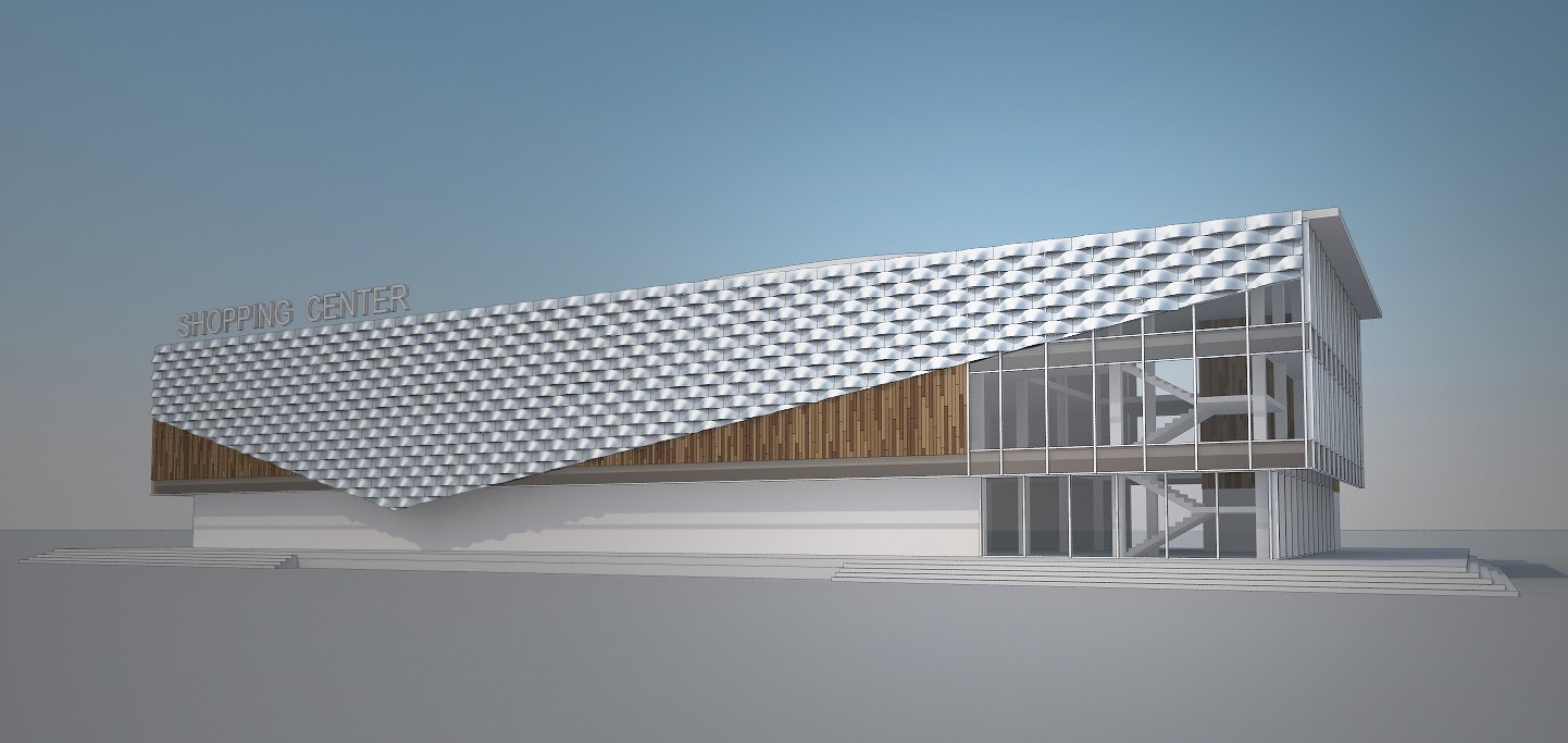 2014 年索契购物中心的临时市场设计-1