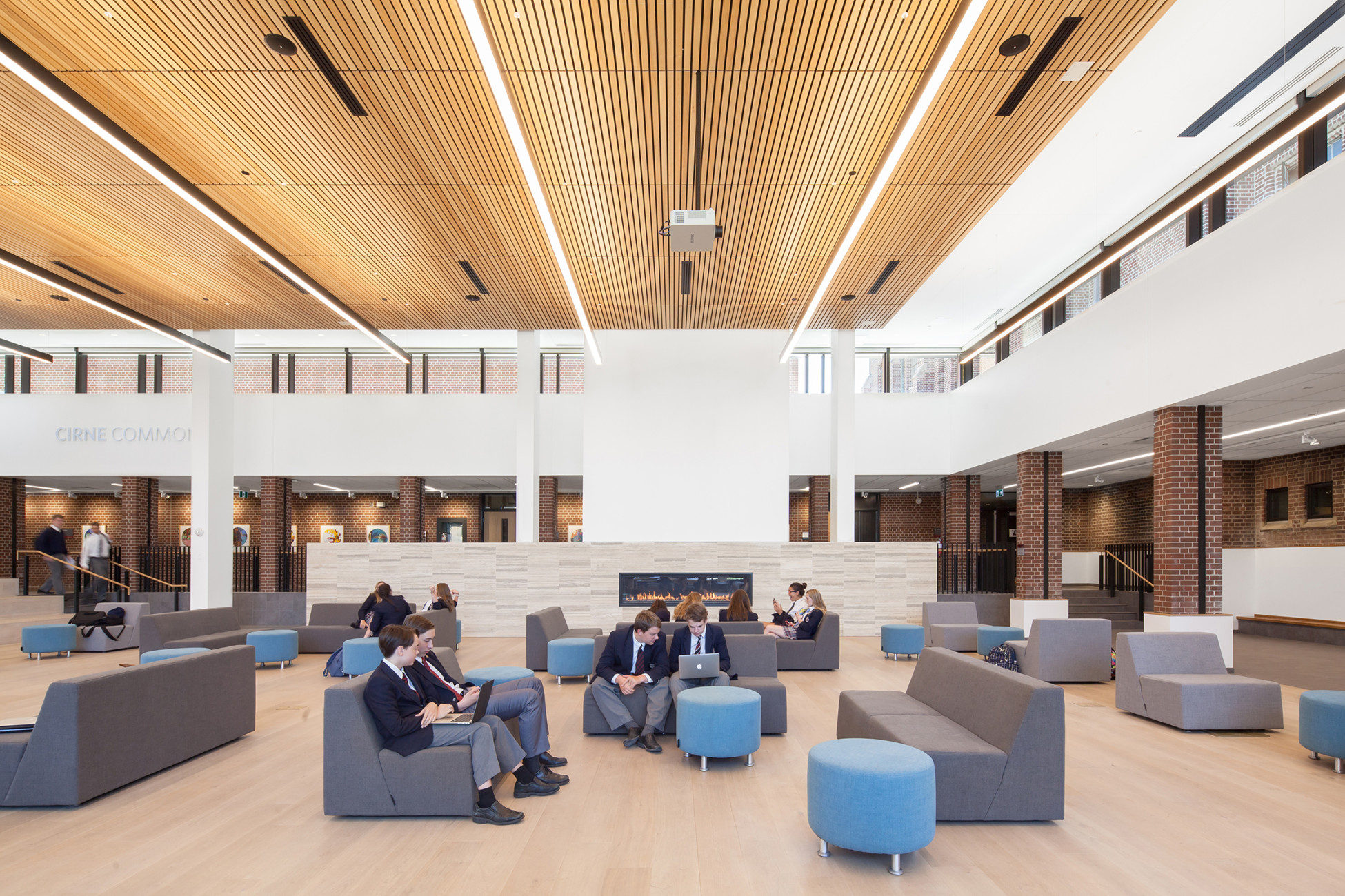 三一学院学习共享空间——灵活多变、连接自然的设计-0