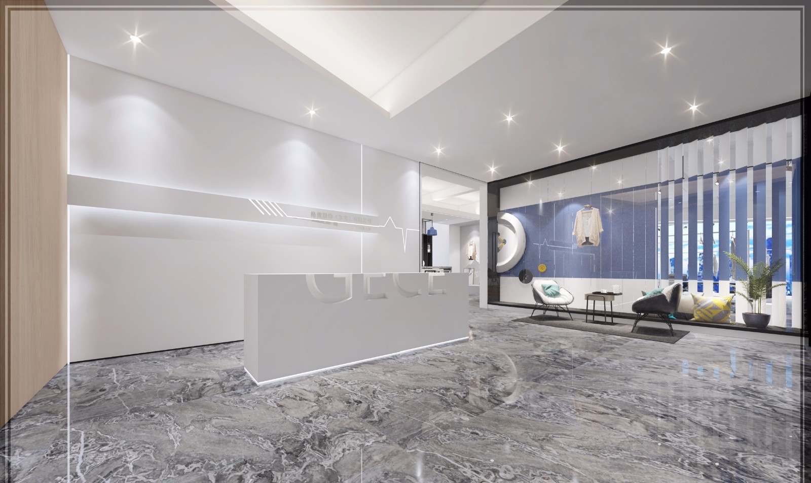 现代简约办公空间-2