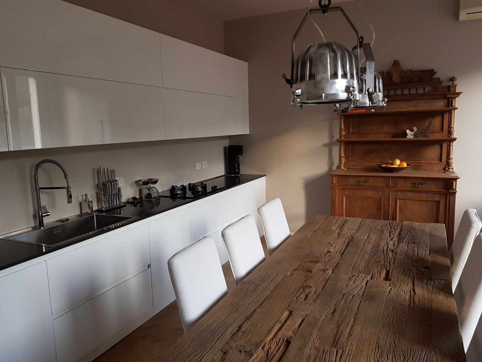 2017 年公寓室内设计案例 | 厨房与书房一体化改造-1