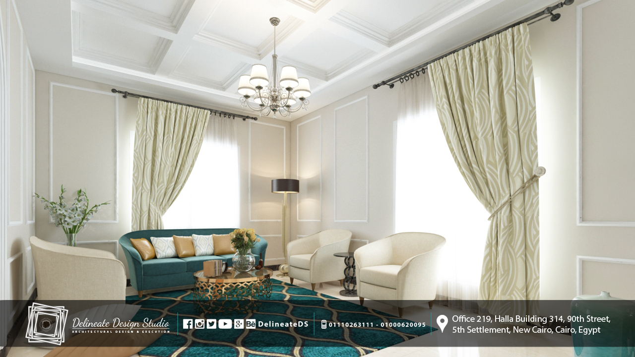 新开罗别墅 | 现代宜居的室内外设计-7