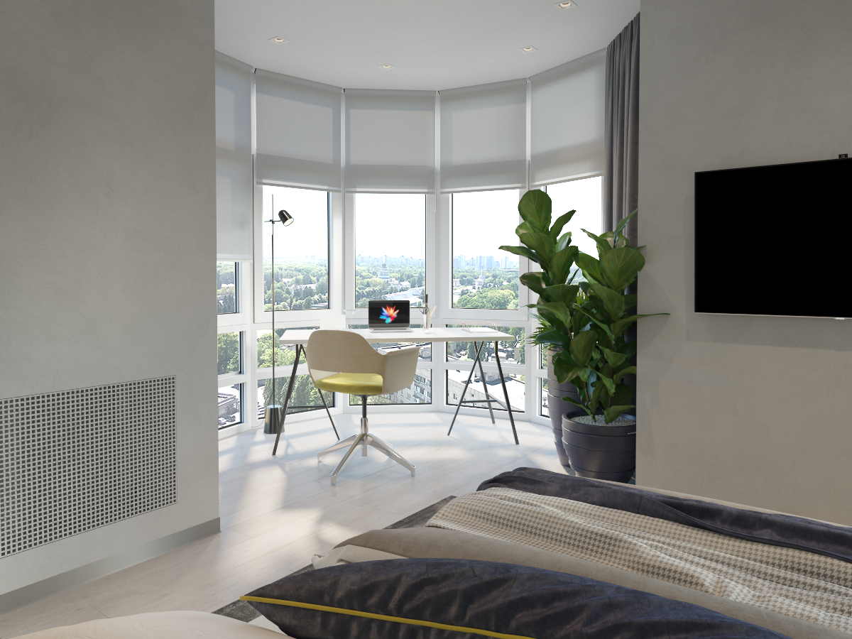 乌克兰基辅 106 平米现代公寓设计-15