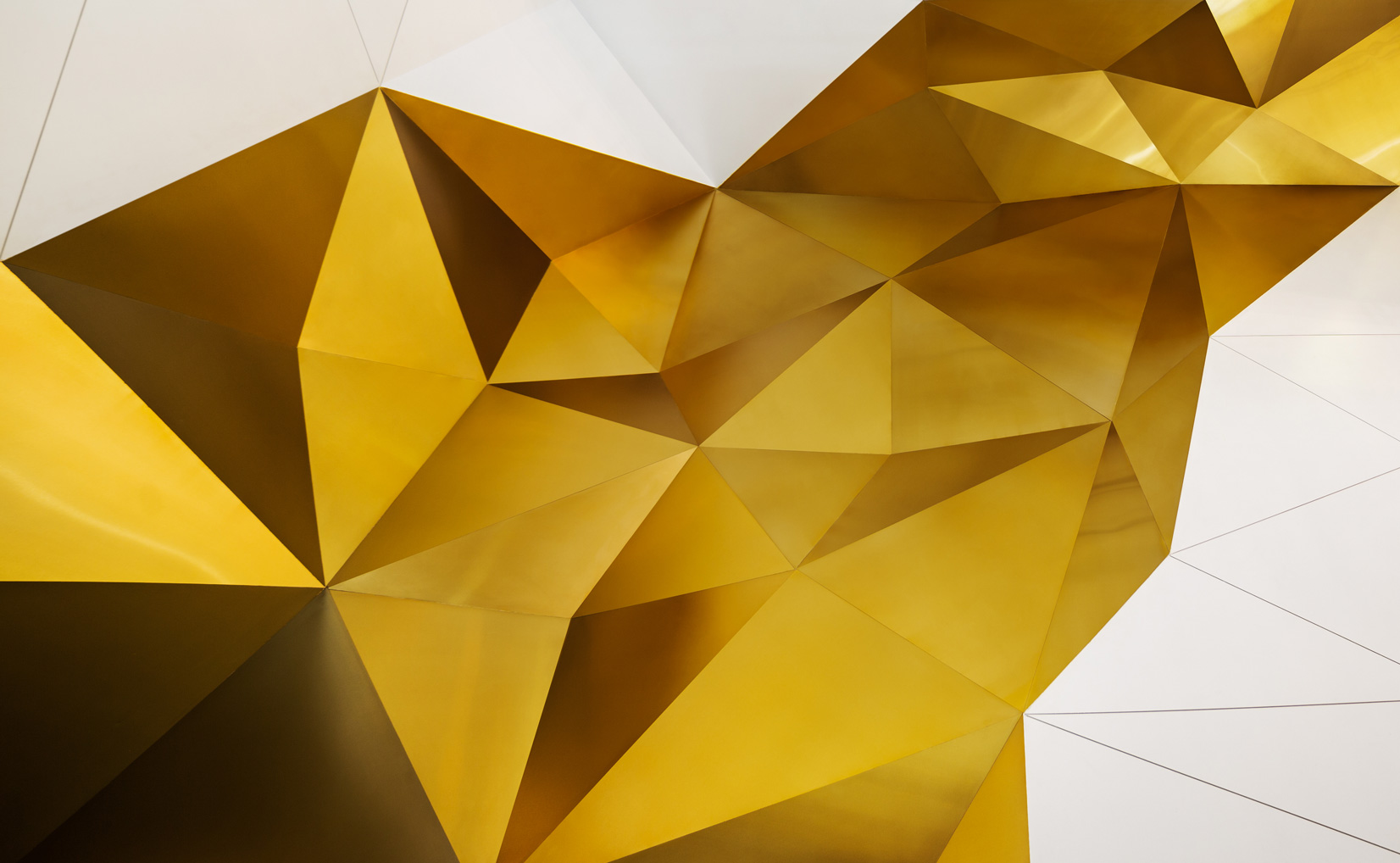 几何魅力 · 山姆光学商店的时尚空间设计-11