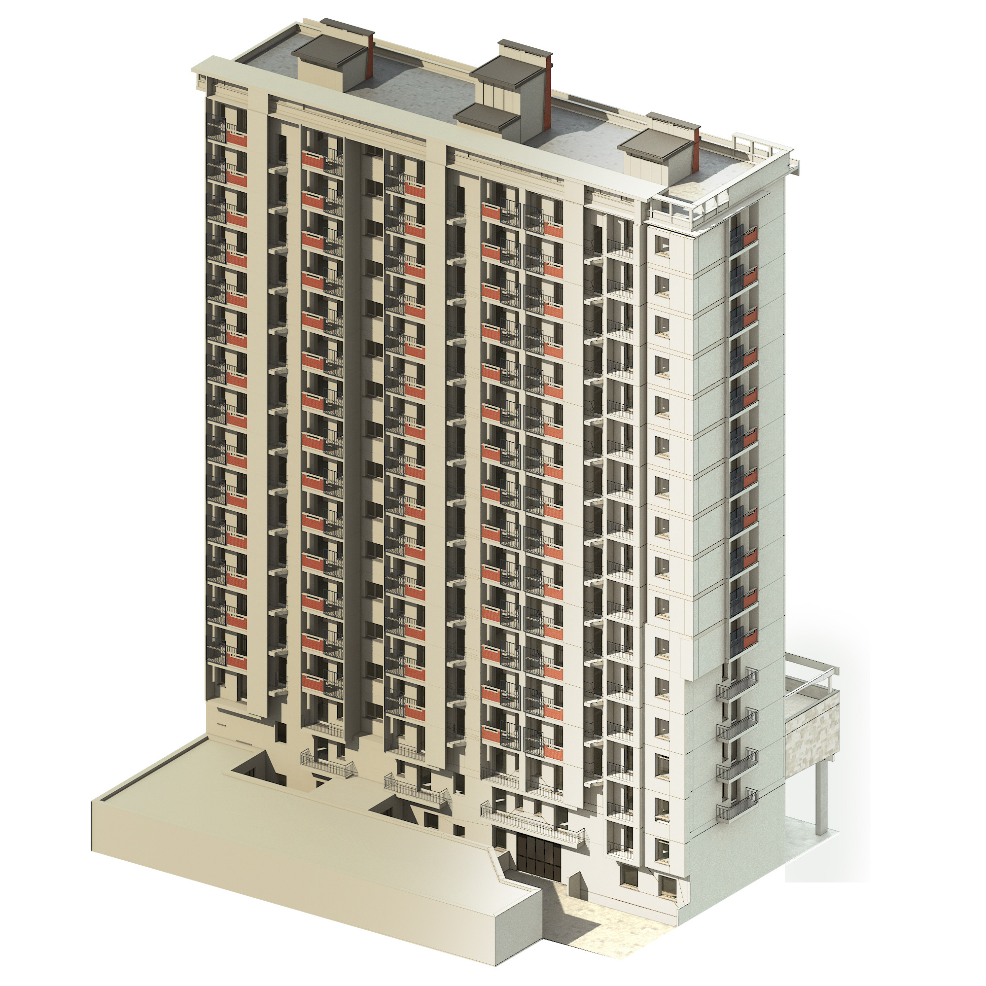 重塑城市地标 | 皮内罗洛“空中楼阁”改造-31