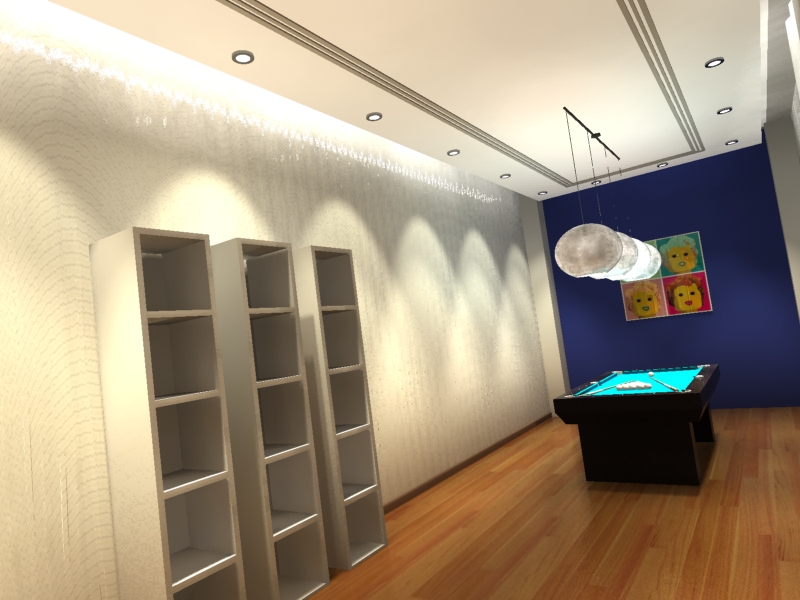 阿联酋多媒体休闲室 | 舒适与科技的完美融合-13