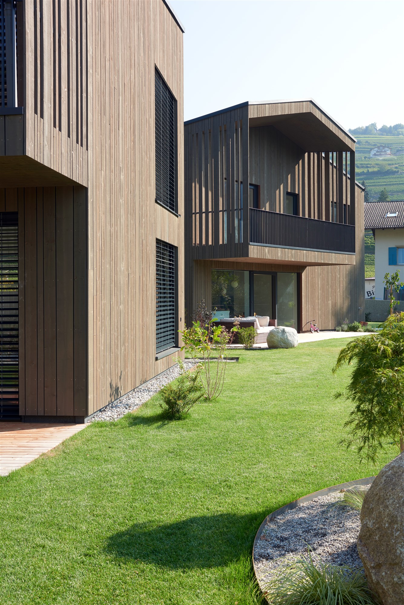 传统与现代共融的意大利木质住宅-7