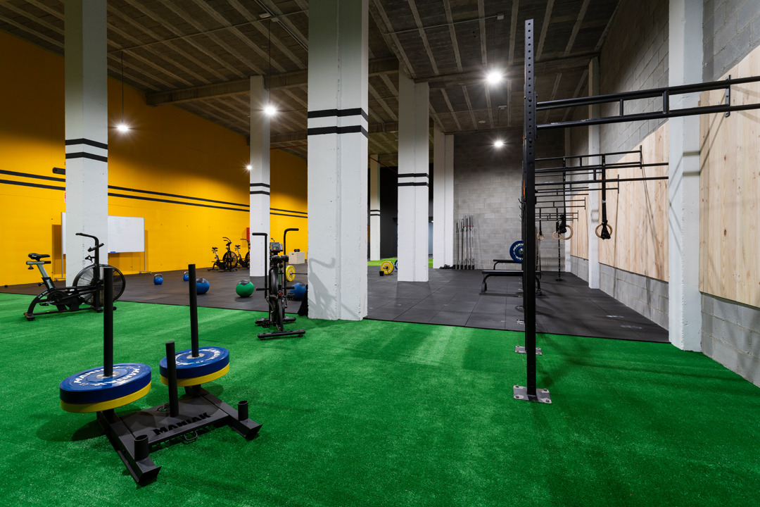 简约实木,CrossFit 运动空间设计-8