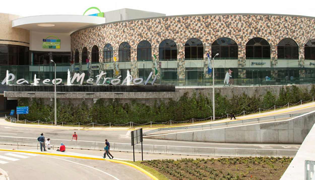 墨西哥帕西奥大都会购物中心 · MAC Arquitectos Consultores 的现代商业设计-0