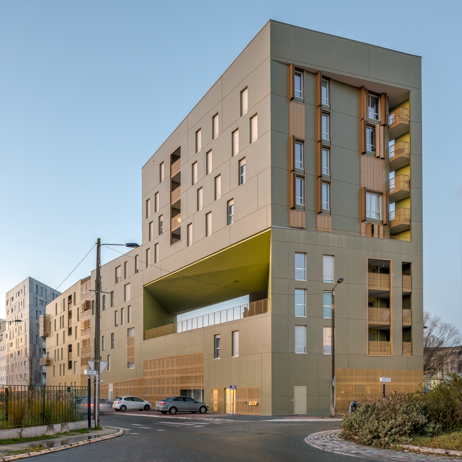 2017 年完成的波尔多 DOMOFrance 住宅区设计-15