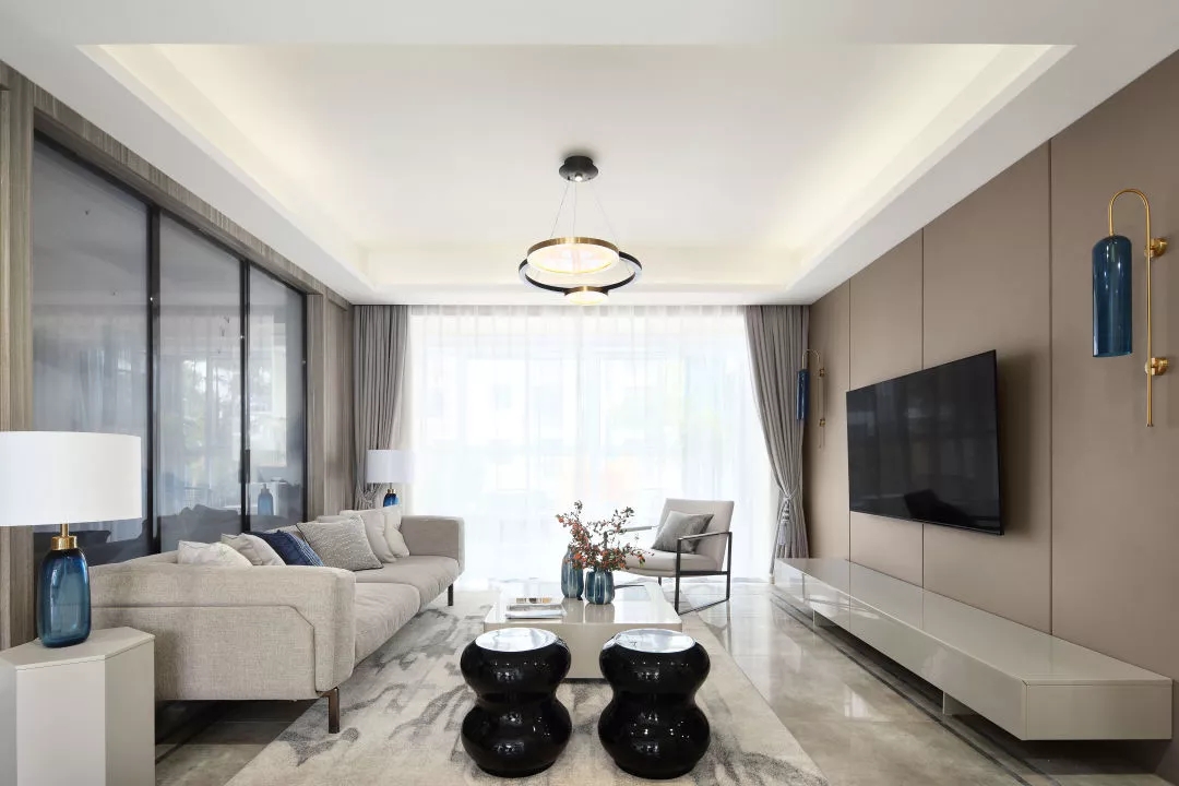 江南水韵——无锡沁春园 160m²新中式空间设计-1