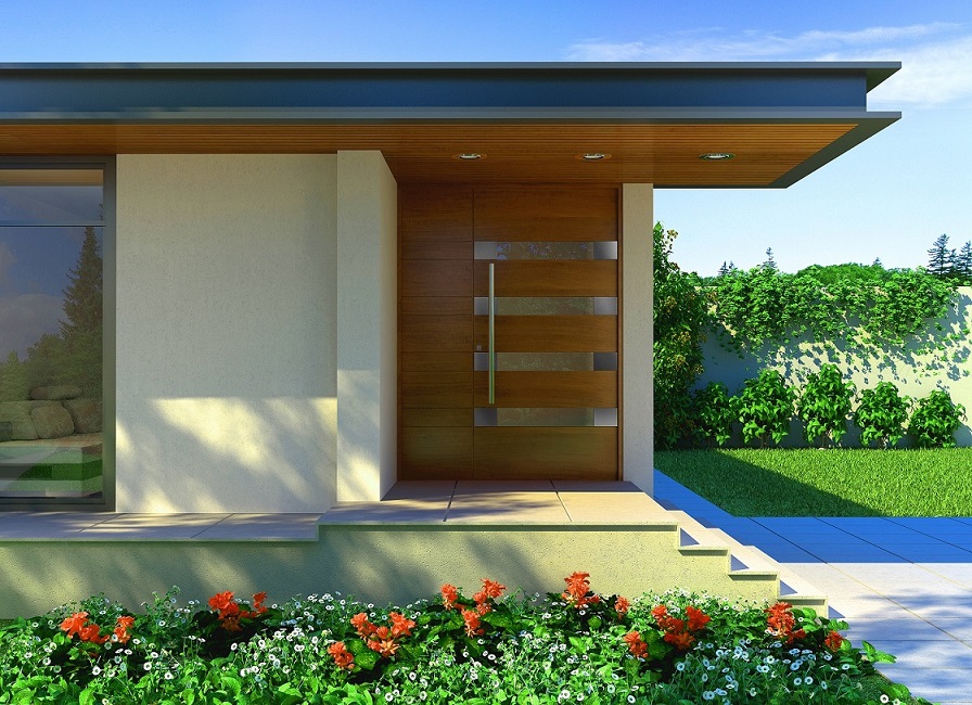 2017 年现代实木前门私人住宅案例解析-15