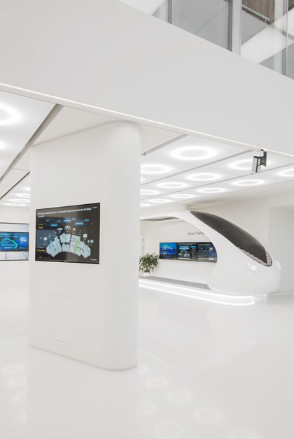 华为展厅——现代科技与空间的完美结合-7