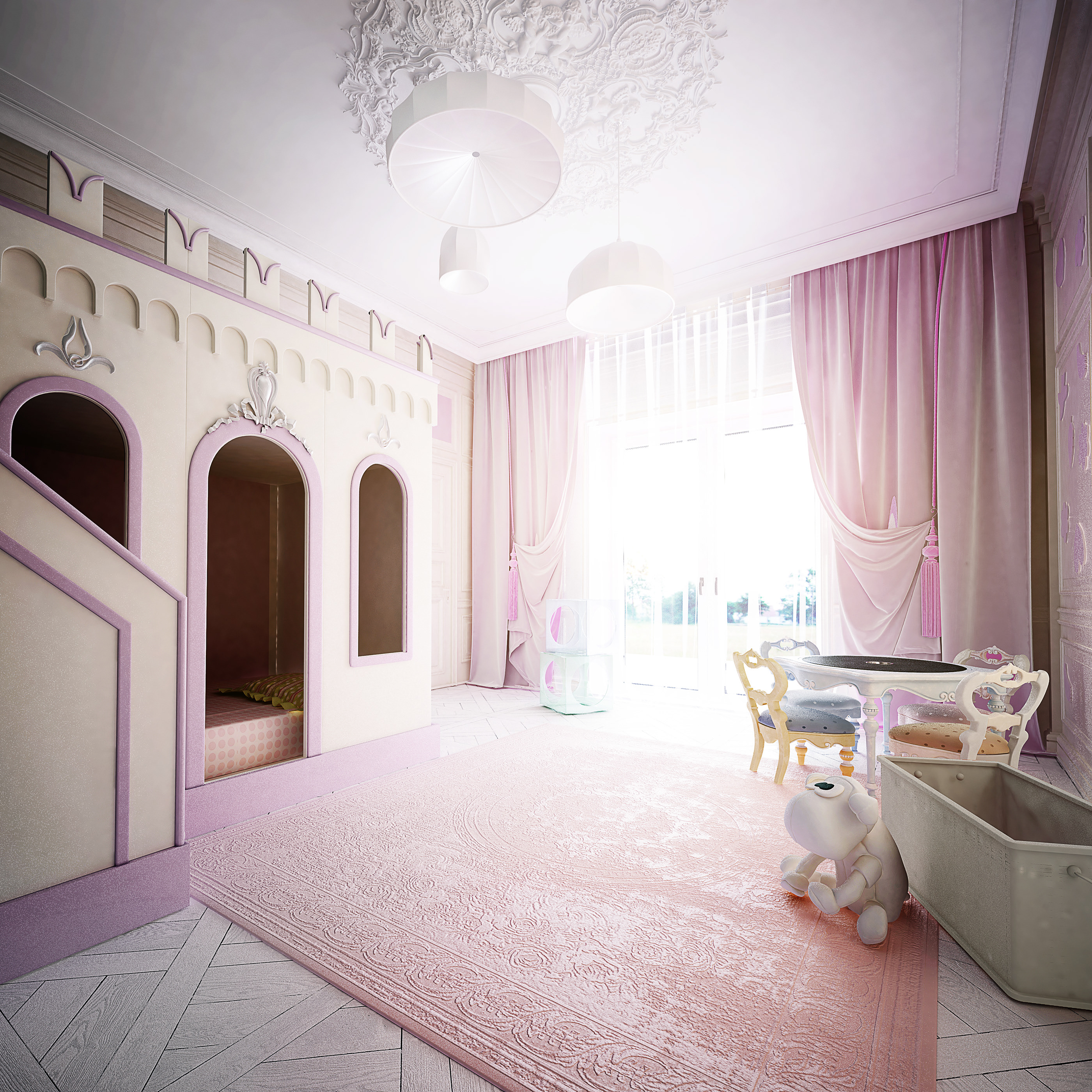 乌克兰基辅 600 平米私人住宅室内设计-24