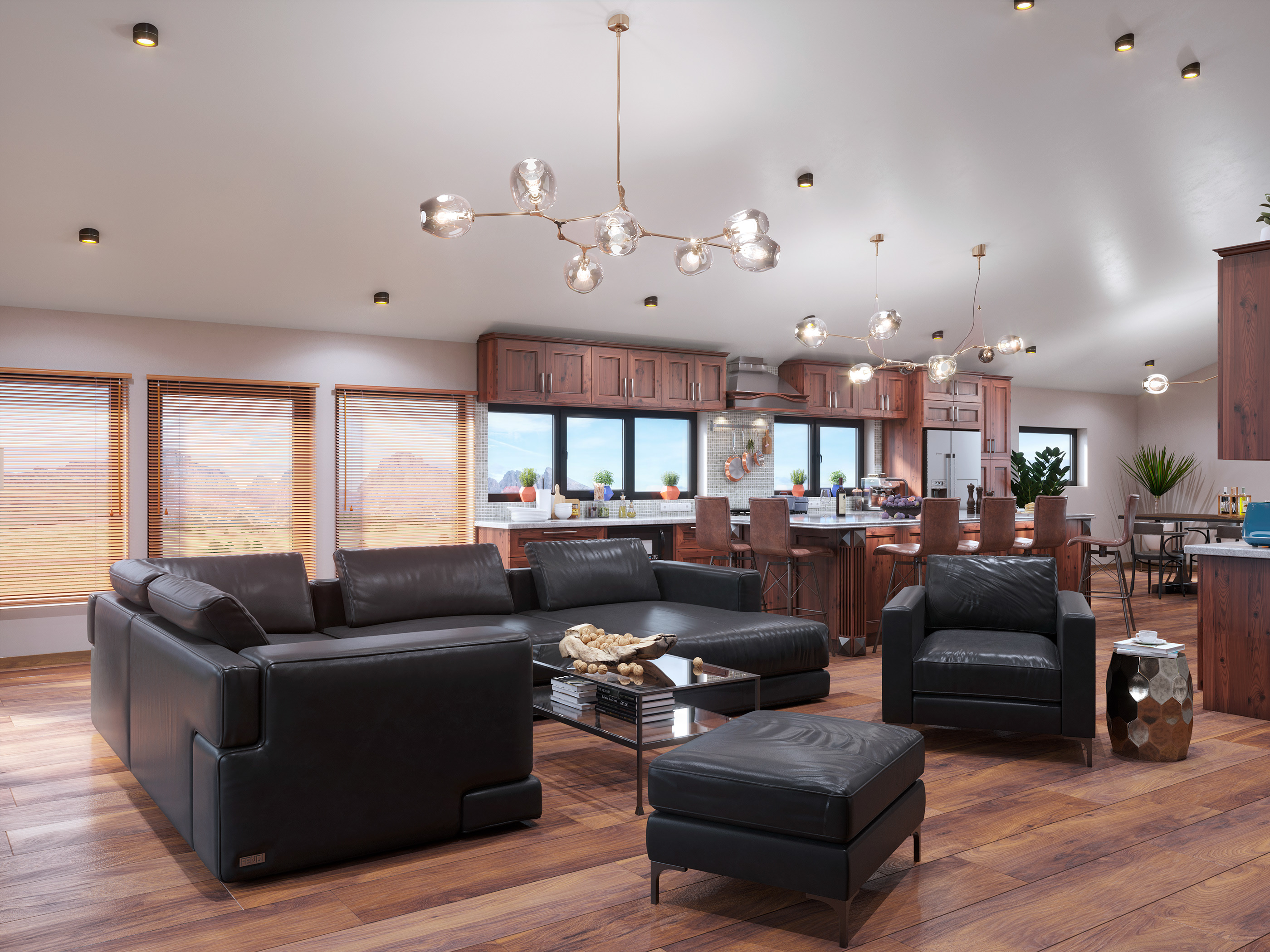 山间别墅翻新，自然与现代交融-9