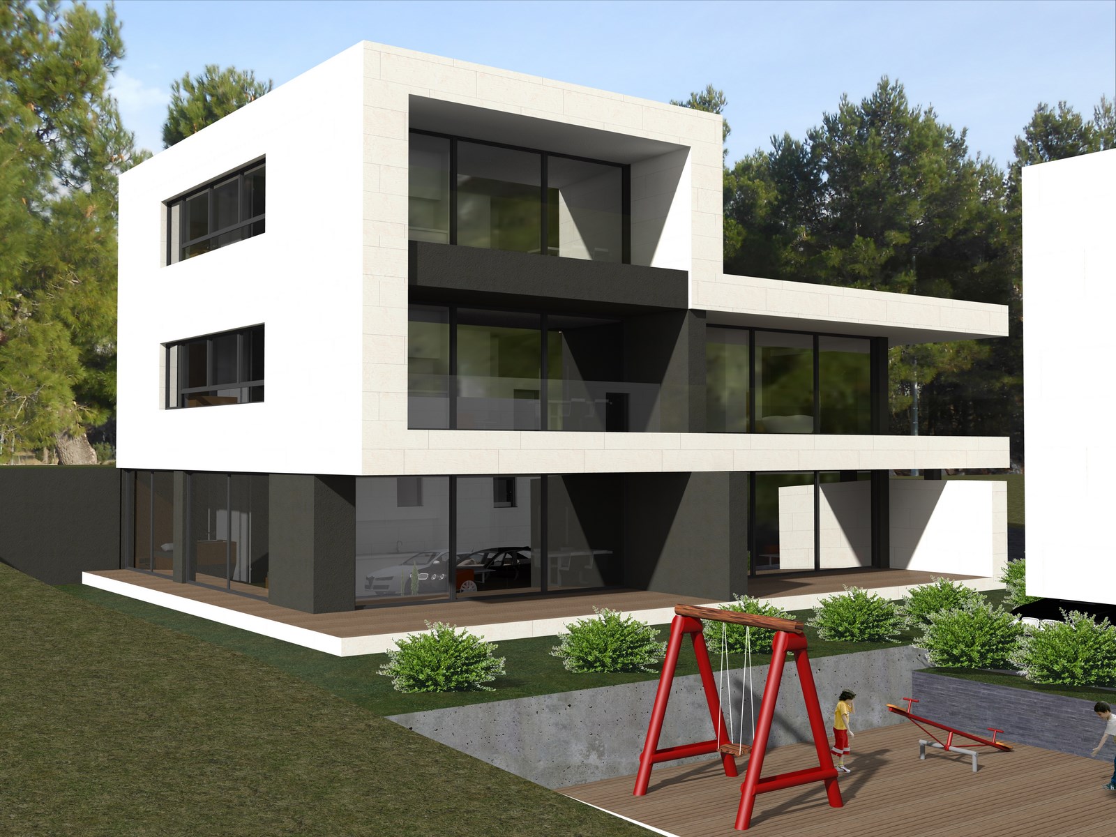 克罗地亚现代别墅公寓设计-5