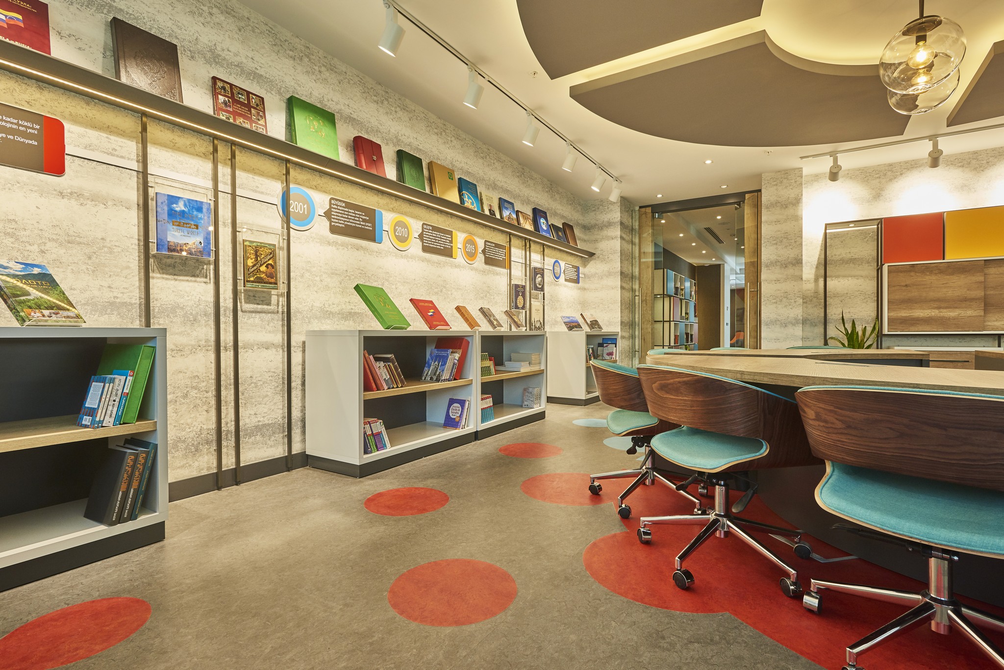 Imak Ofset 管理办公室，现代与有机的融合-5