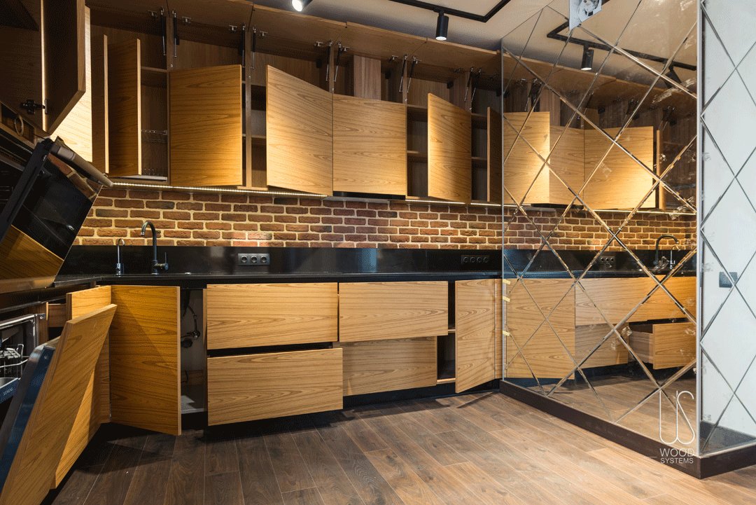 乌克兰木系统公司打造"流动牛轧糖"厨房-11