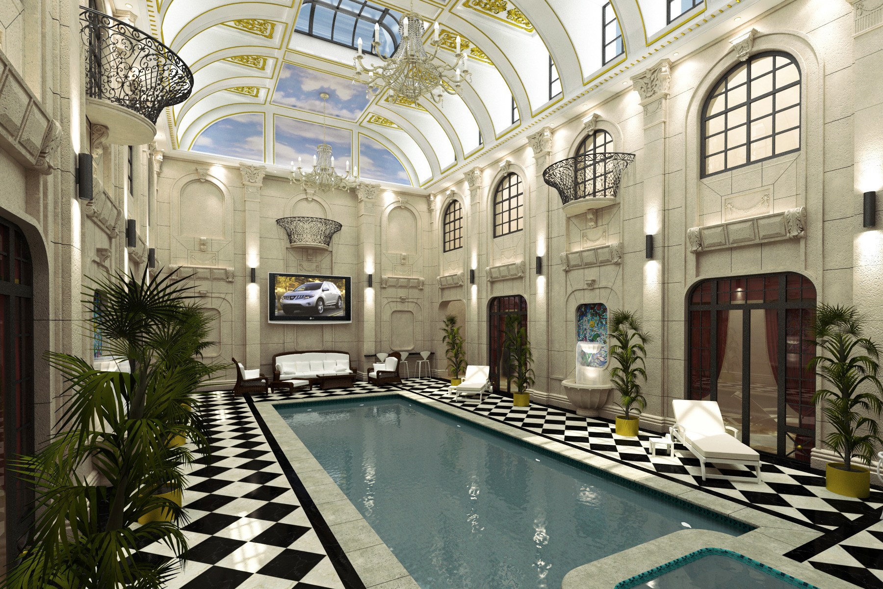 沙特阿拉伯 Al-Sayed 别墅 | 现代简约室内设计-22