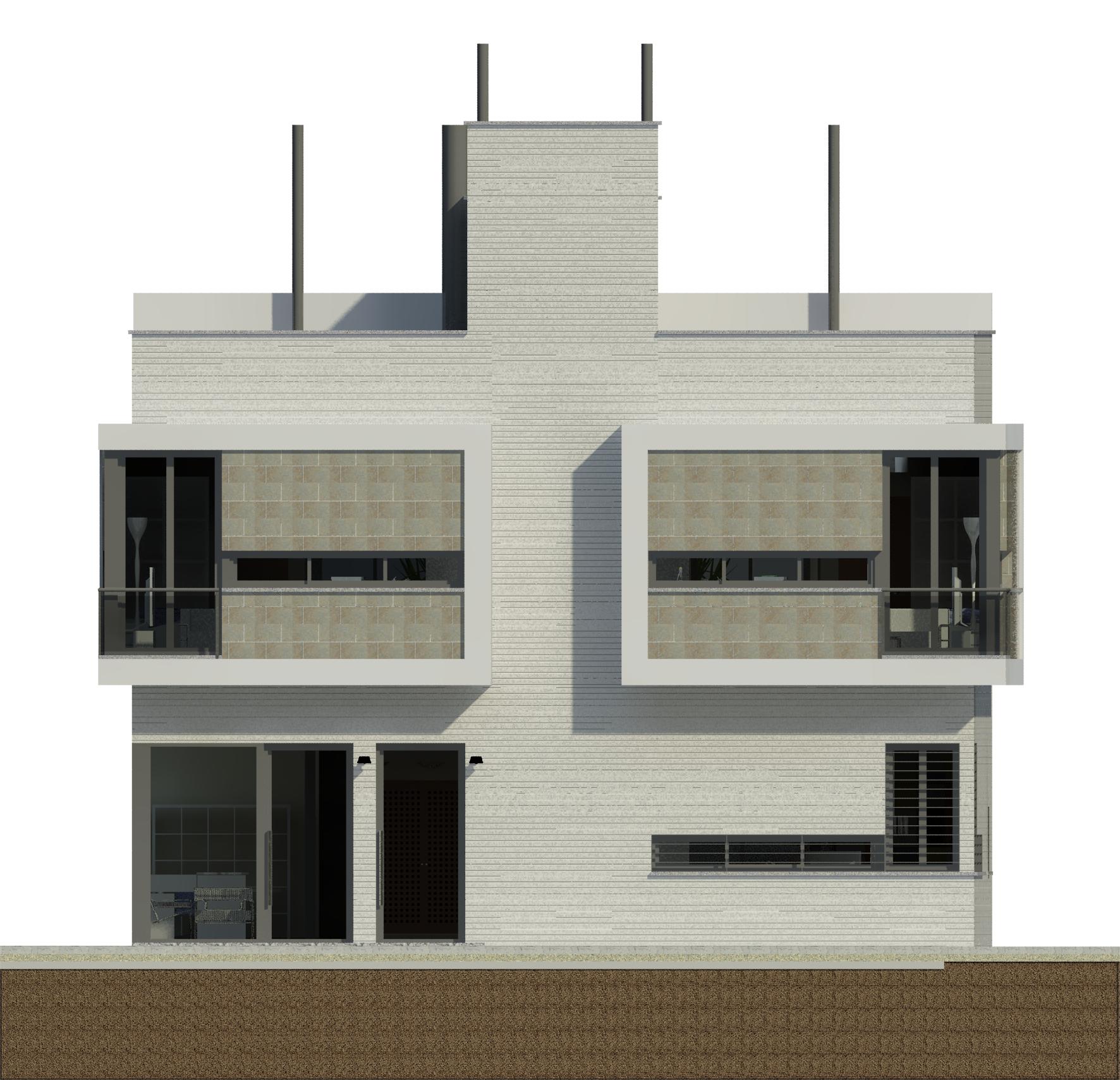 2011 年未实现的马拉加 Pedregalejo 三室公寓设计-3