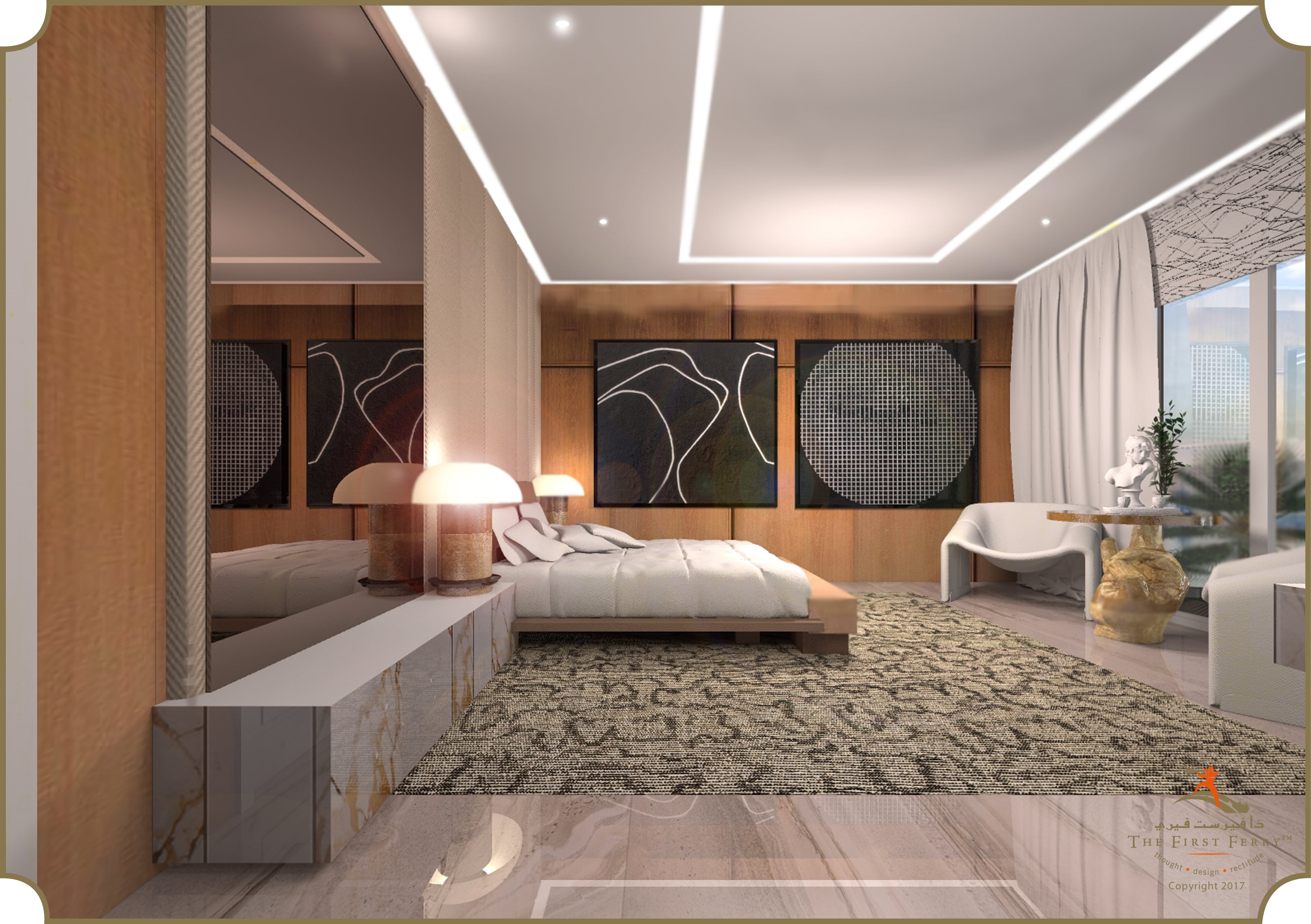 阿联酋沙迦别墅 | 现代与自然的和谐共生-18