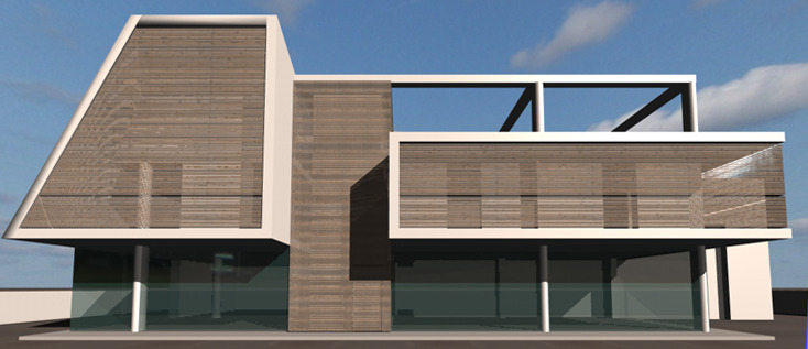 2009 年未实现的办公楼翻新设计-1