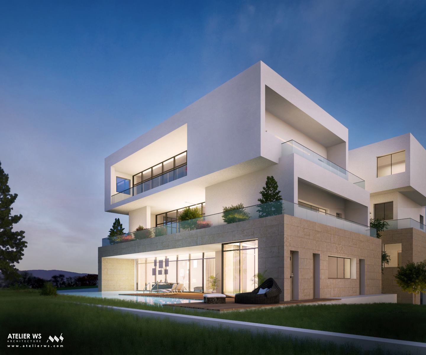 绿意盎然的山间别墅-6