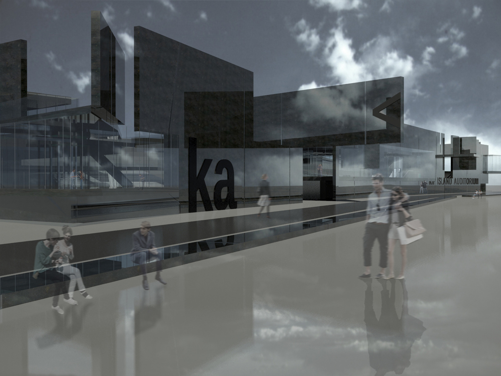 XXXXYYY 展览中心·有机统一的空间设计-13