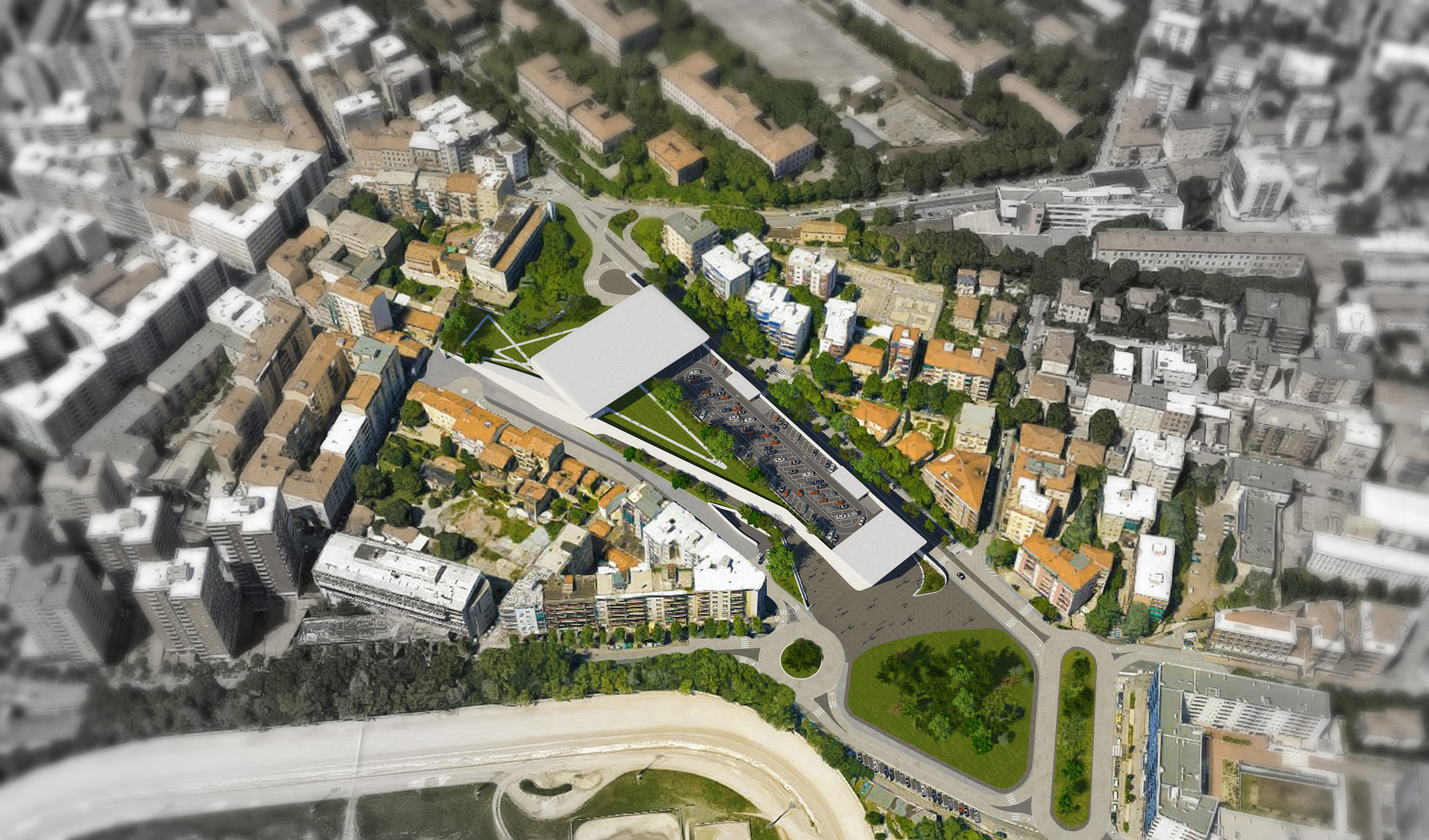 蒙特贝洛购物中心 · 绿色环保的未来城市空间-3