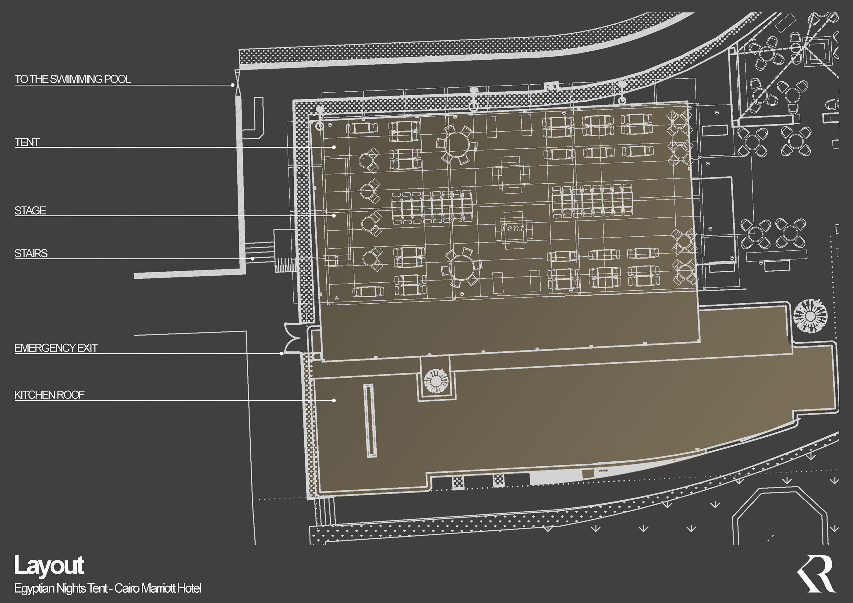 إيجيبشن نايتس, Egyptian Nights, Marriott Zamalek, Egypt-3