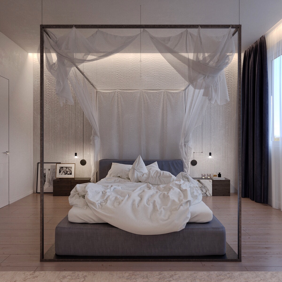 乌克兰极简私人住宅设计-6