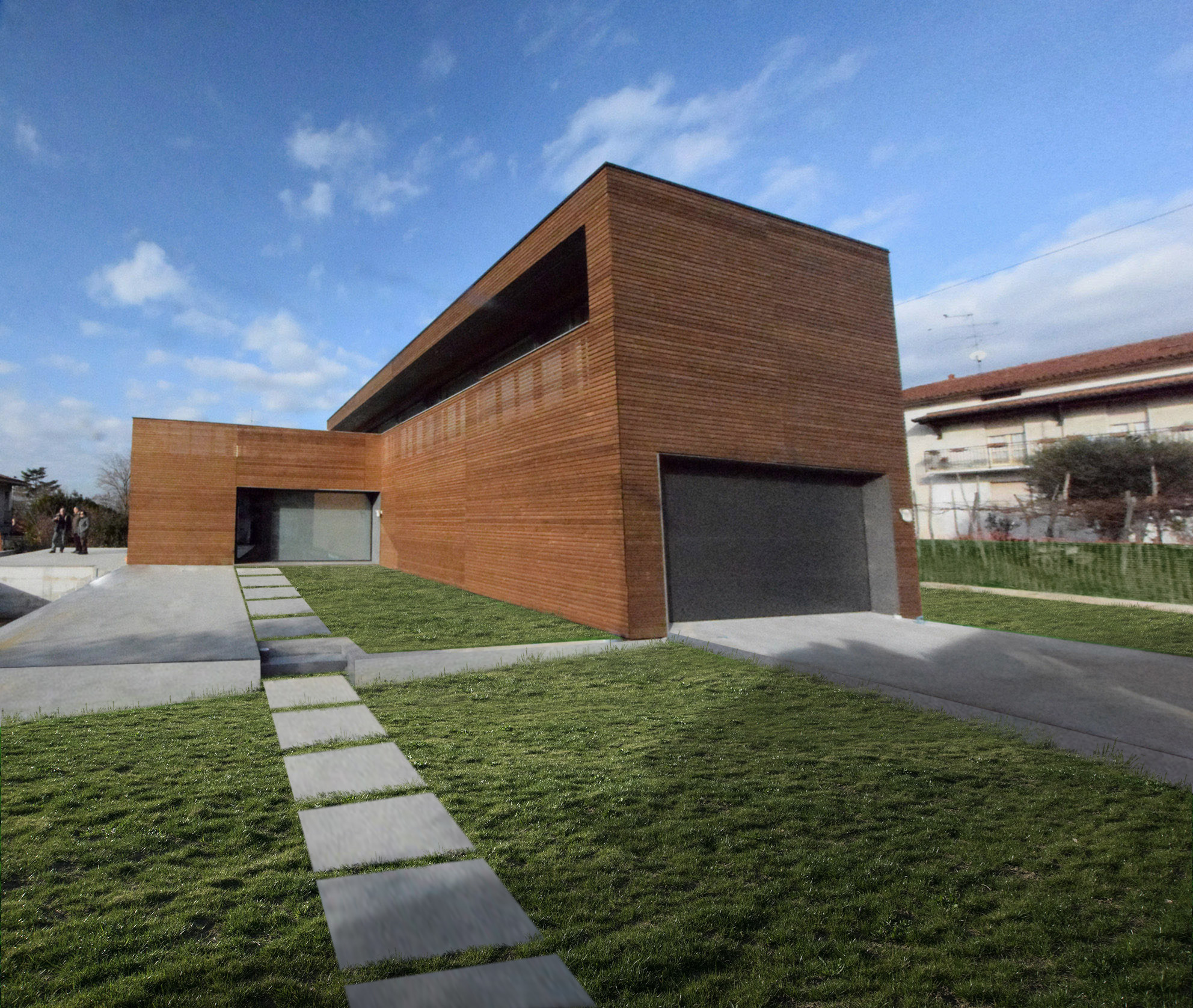 2019 年完成的被动式木结构别墅-10