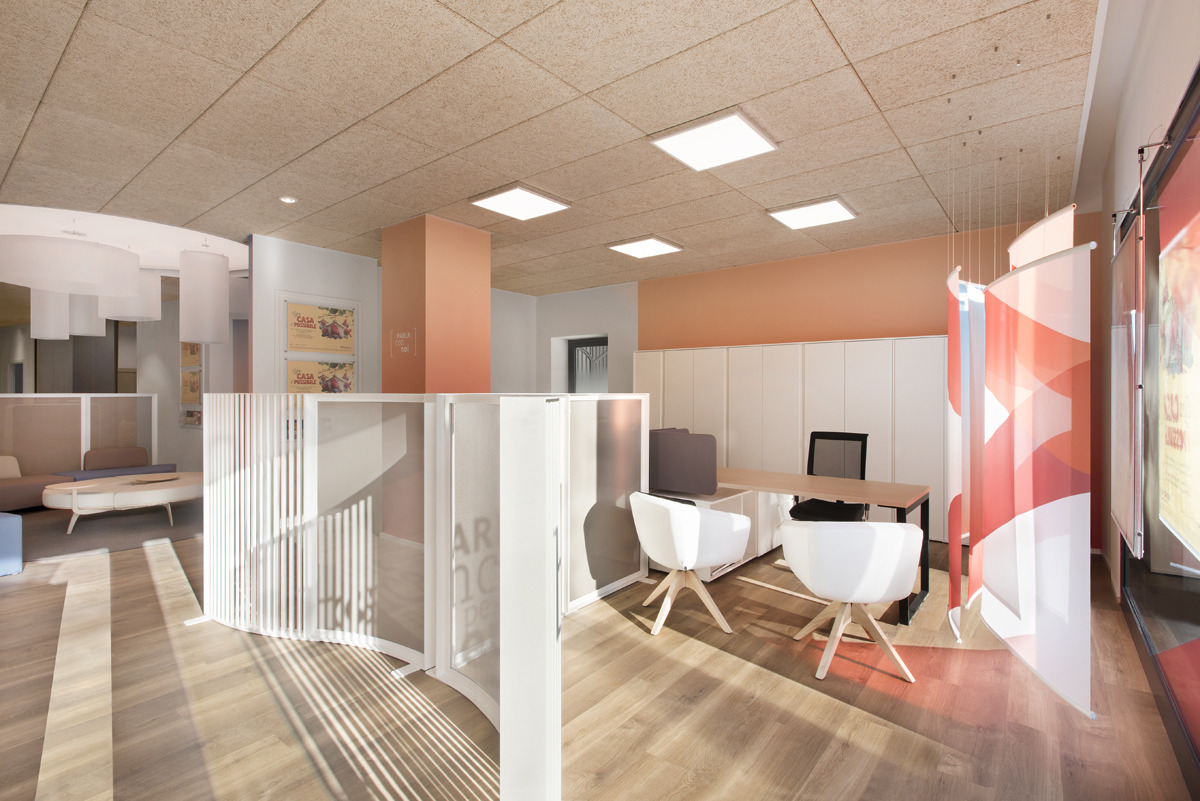 UBI Banca Il Prisma Bergamo 银行室内设计-1