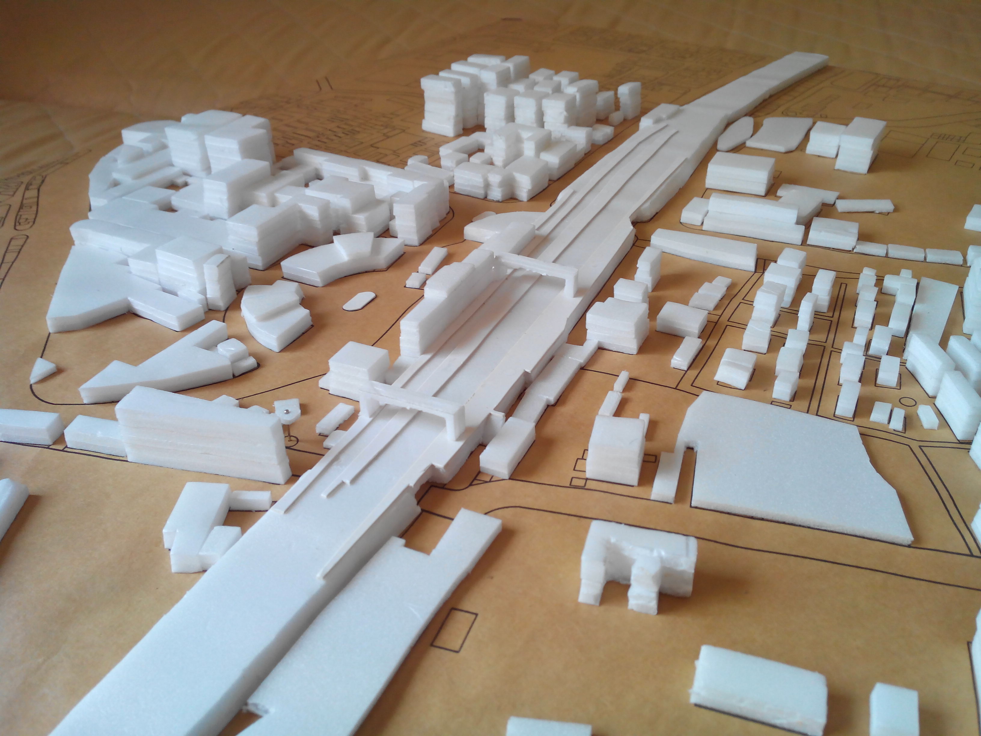 苏拉特市火车站区域的重新设计与再开发-81