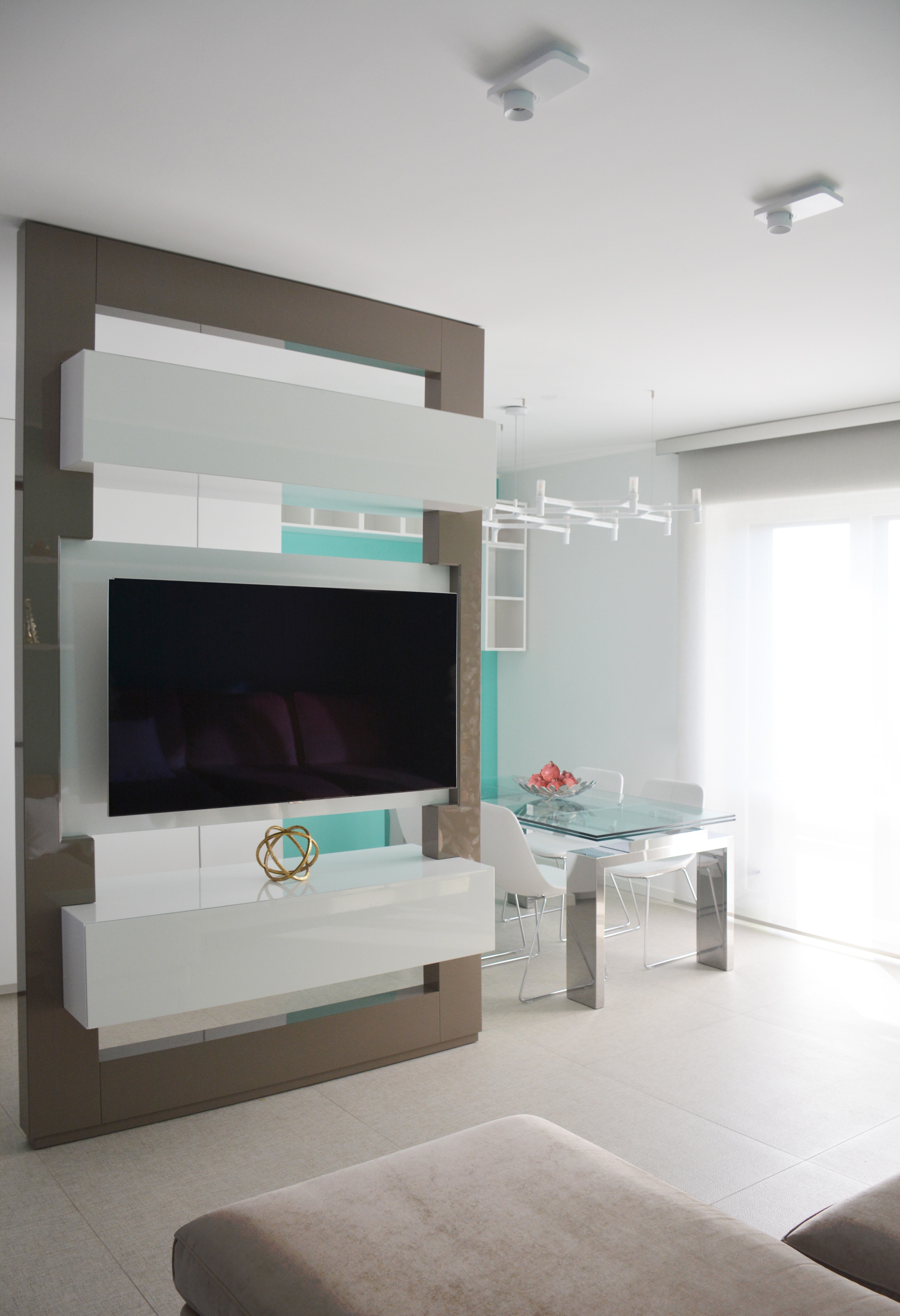 空间融合,功能无限·小户型公寓设计案例-6