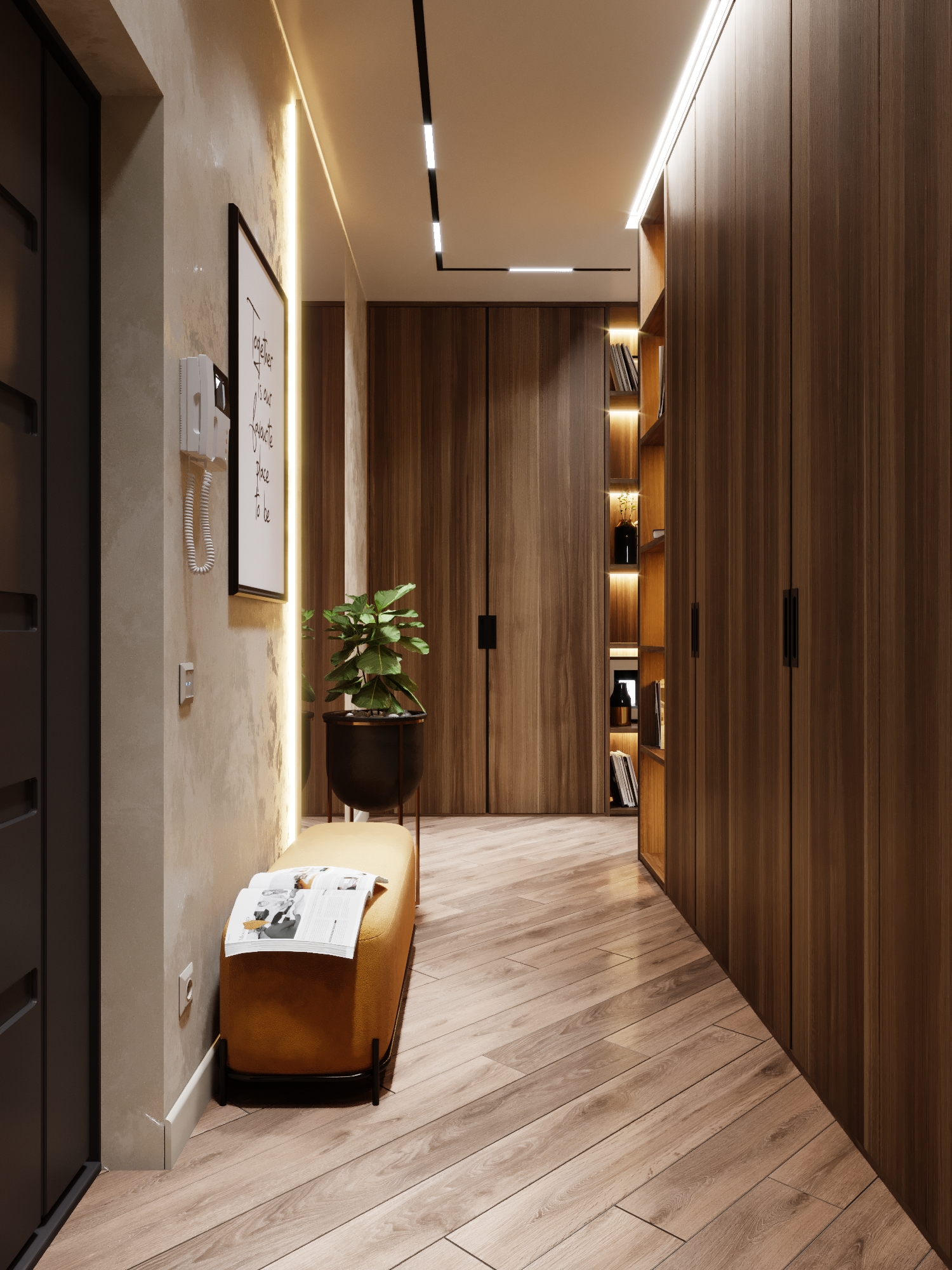 浪漫法式客厅，温馨和谐的家庭角落-5