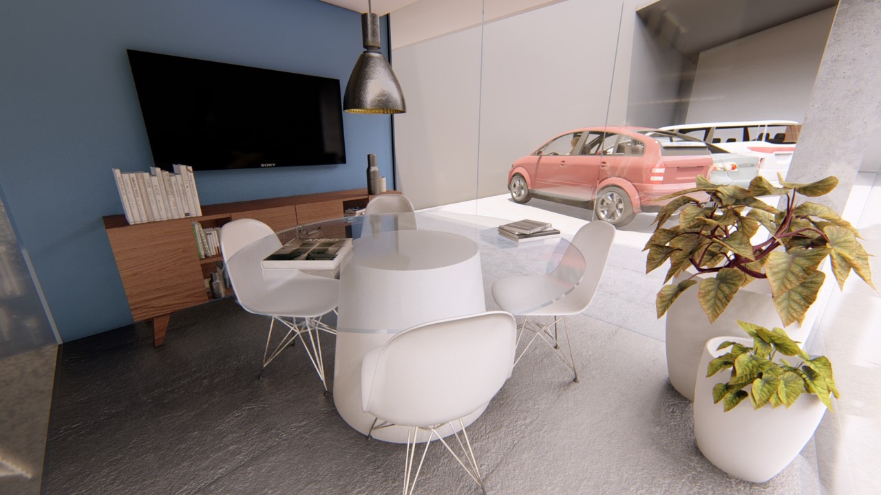 2018 年完工的“Mask 项目” | 多功能展示间与生活空间的完美融合-2