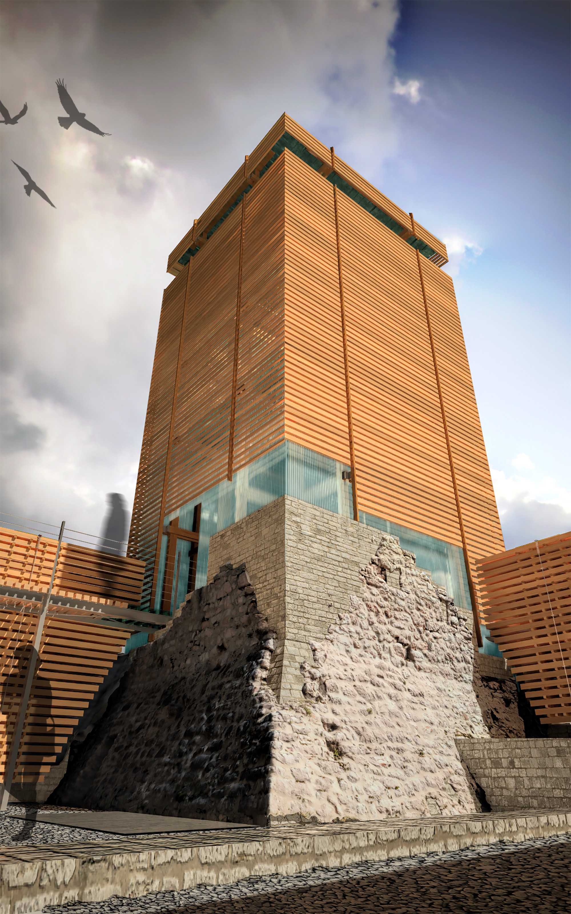 城堡复兴 · Roccacolonnalta 修复与再利用-31