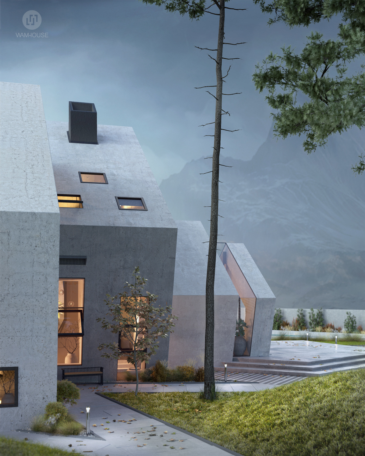 五层独栋别墅设计-2