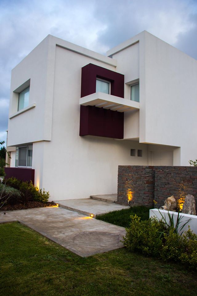 阿根廷私人住宅,绿意盎然的水景家园-1