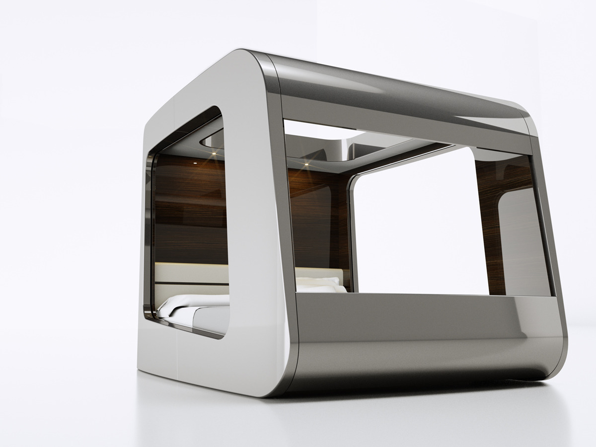 迪拜私人住宅中的高科技睡眠舱——HiCan-20