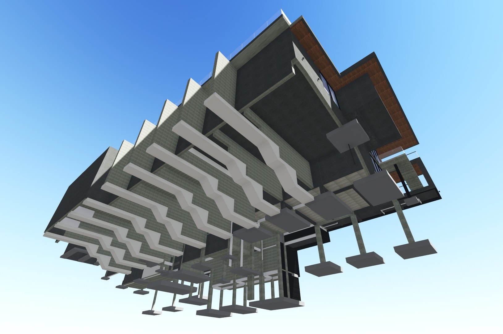 山间周末度假屋设计-28