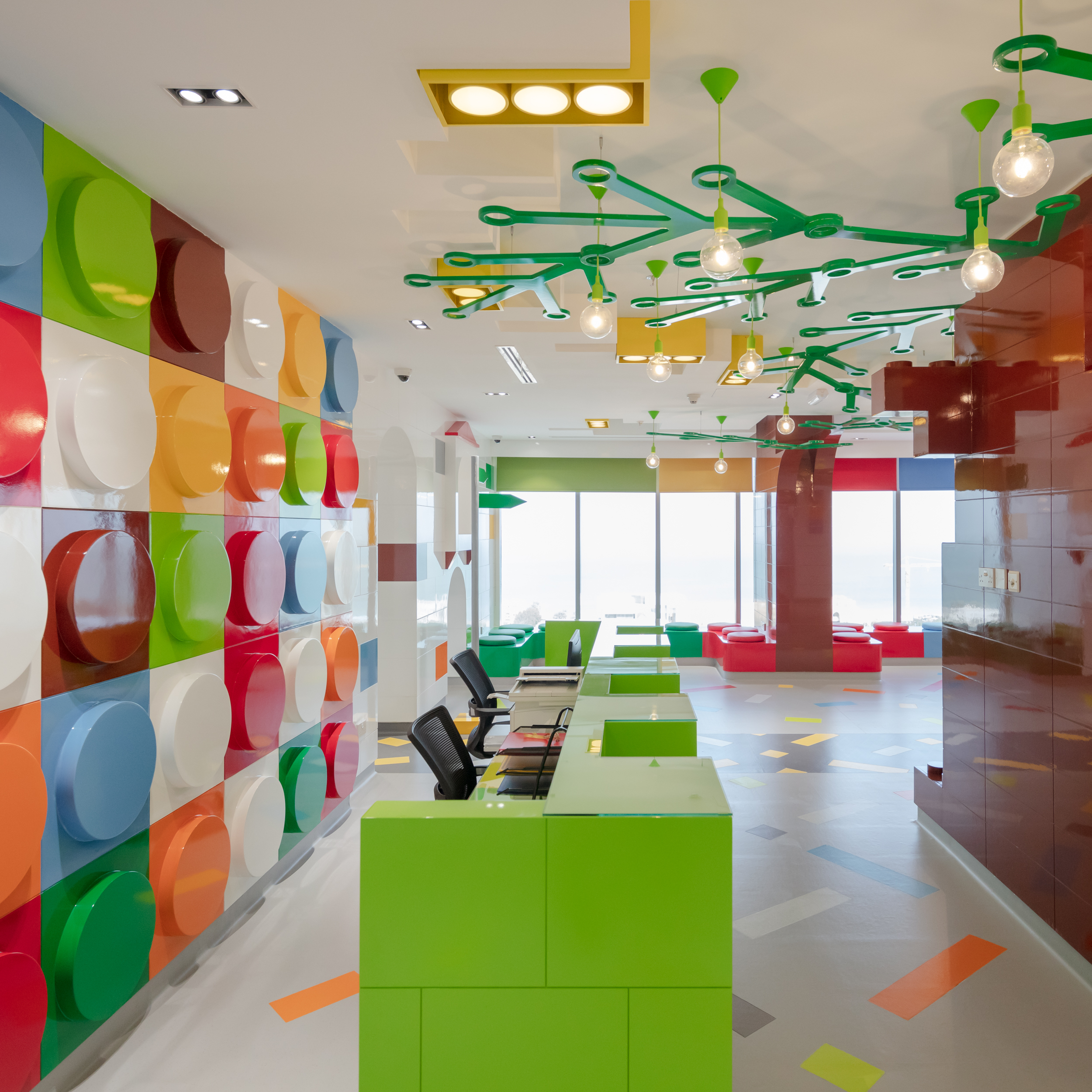 乐高主题儿童牙科诊所,打造奇幻诊疗空间-6