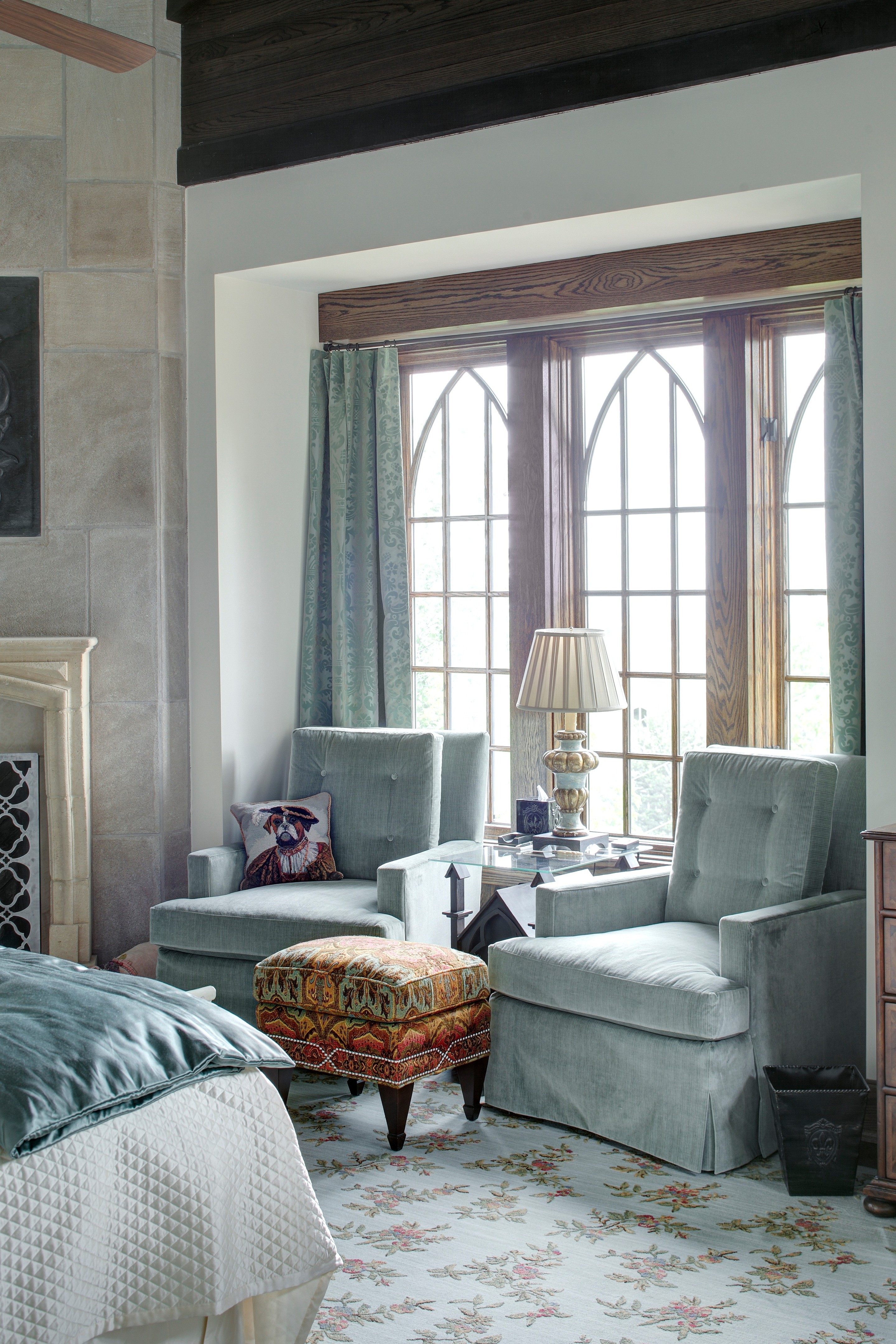 悬崖边的 Abbey 风格家园-3