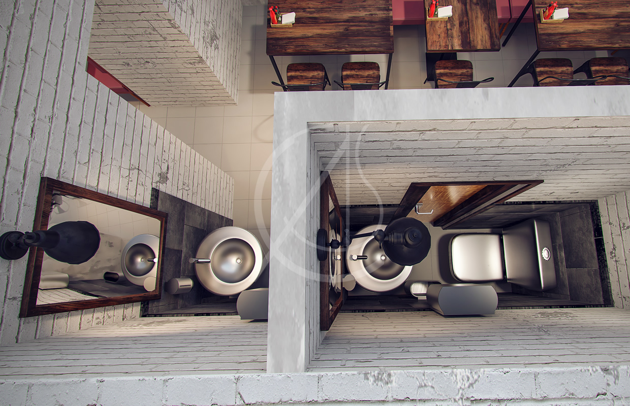 喀山工艺汉堡餐厅 | 工业风中的温馨之作-10