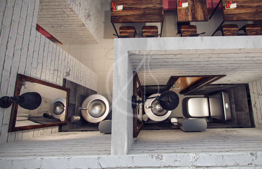 喀山工艺汉堡餐厅 | 工业风中的温馨之作-10