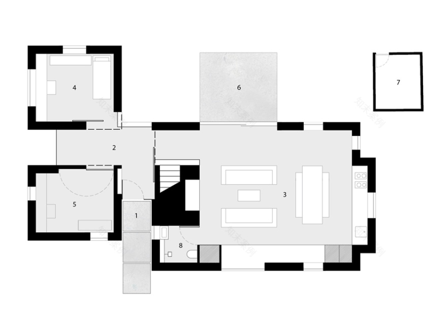 邓吉尼斯海滩“黑化”木屋-32