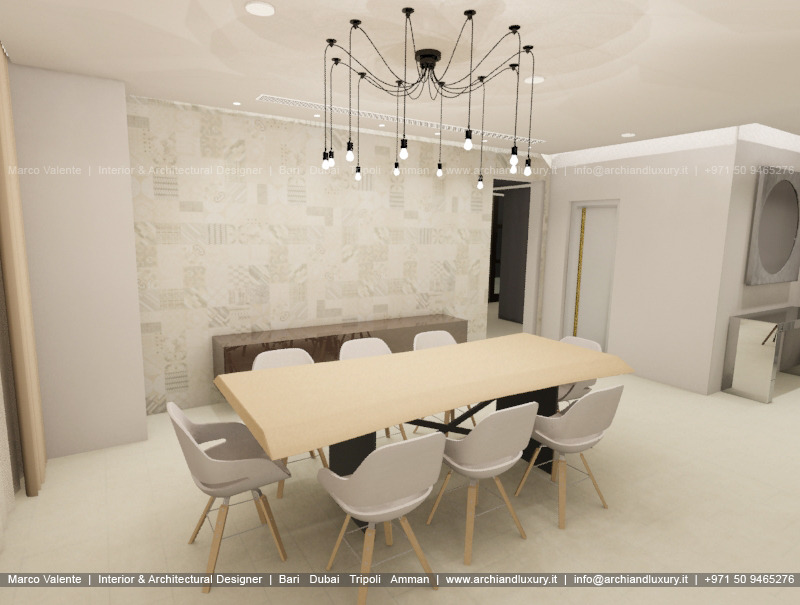 迪拜豪华顶层公寓室内设计-27