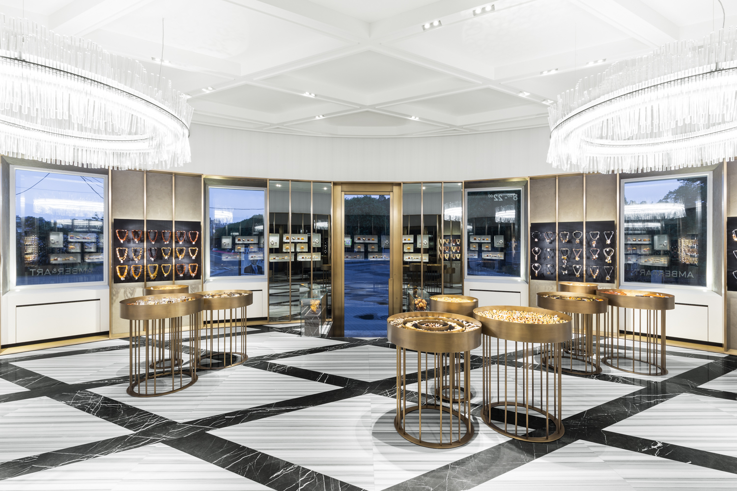 俄罗斯琥珀品牌店,米兰市中心建筑传奇-16