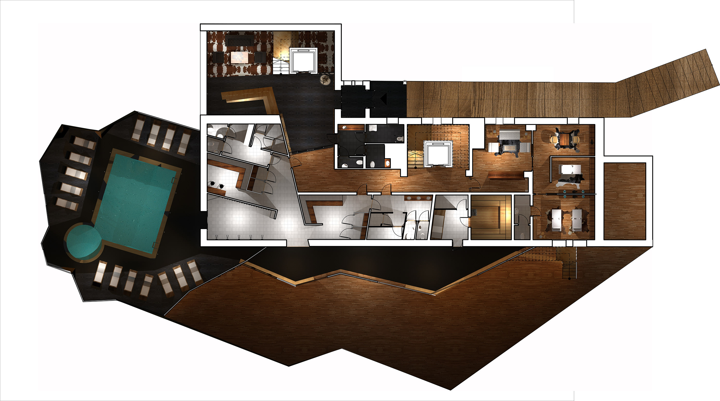 波兰山间酒店“Kalatówki”的现代传统融合设计-5