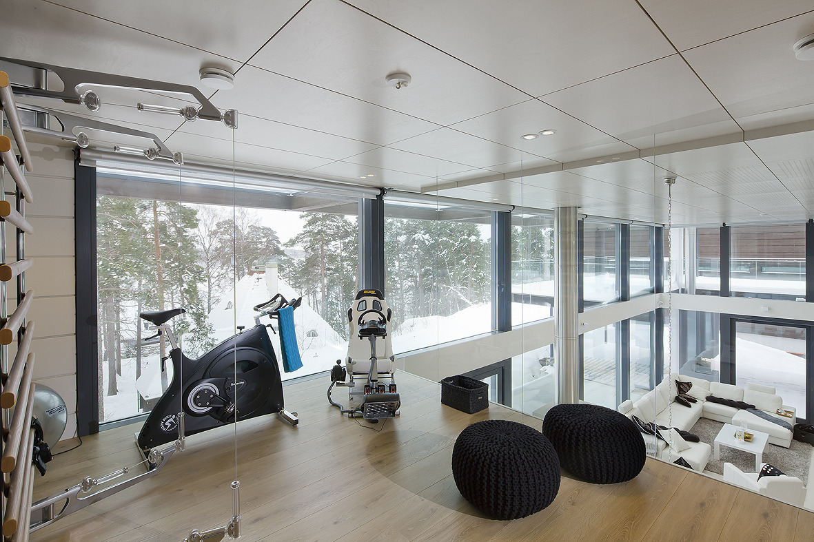 极地生活之创意木质别墅-9